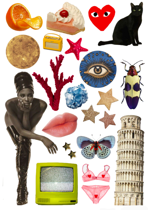 Collage Kits by Luna Rey Cano - Curated by GIRLS